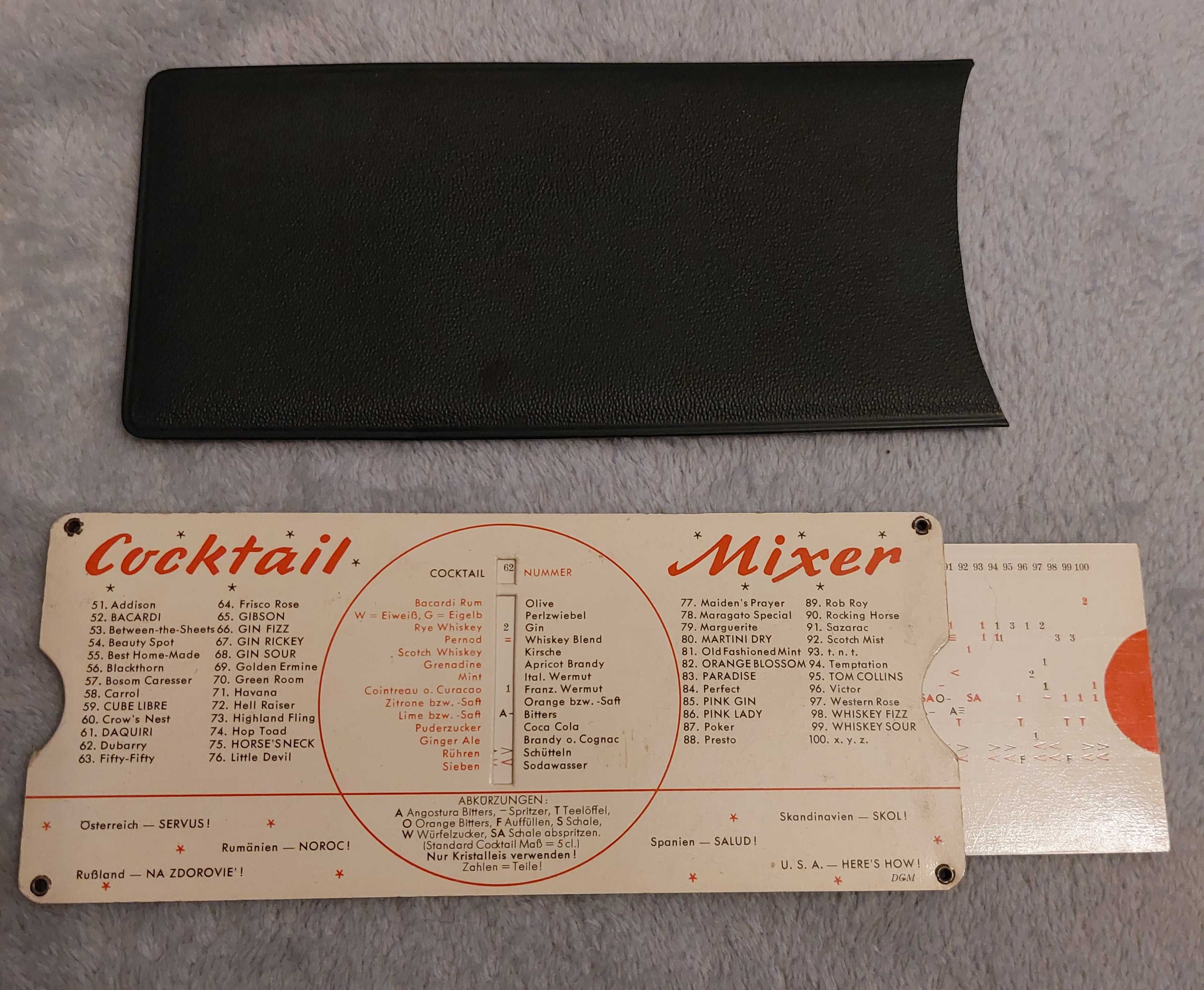 vintage Cocktail Mixer z lat 60. XX w. UNIKAT!