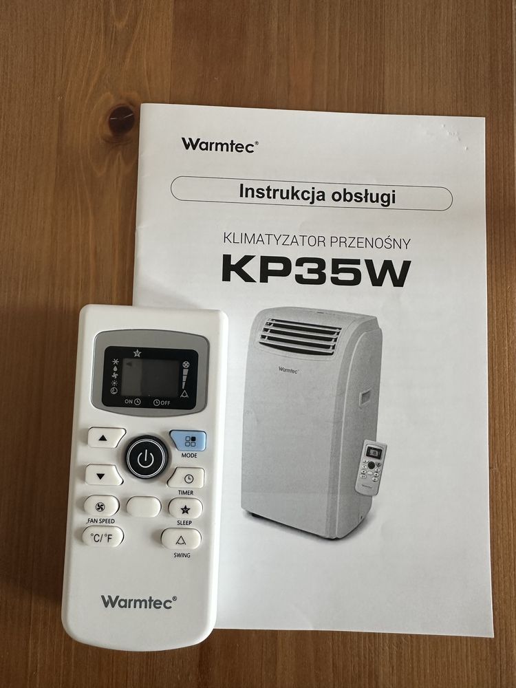 Klimatyzator Warmtec KP35W klimatyzacja przenośna 3.5kW osuszacz