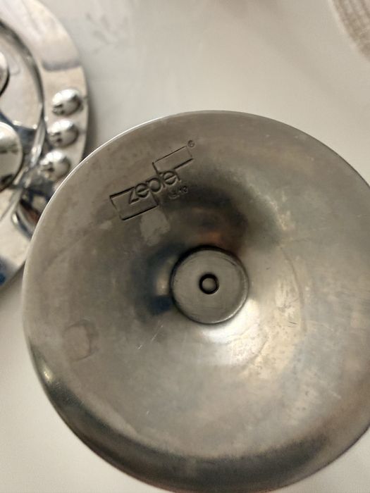 Kieliszki Szampanówki Zepter komplet 6 sztuk z tacą