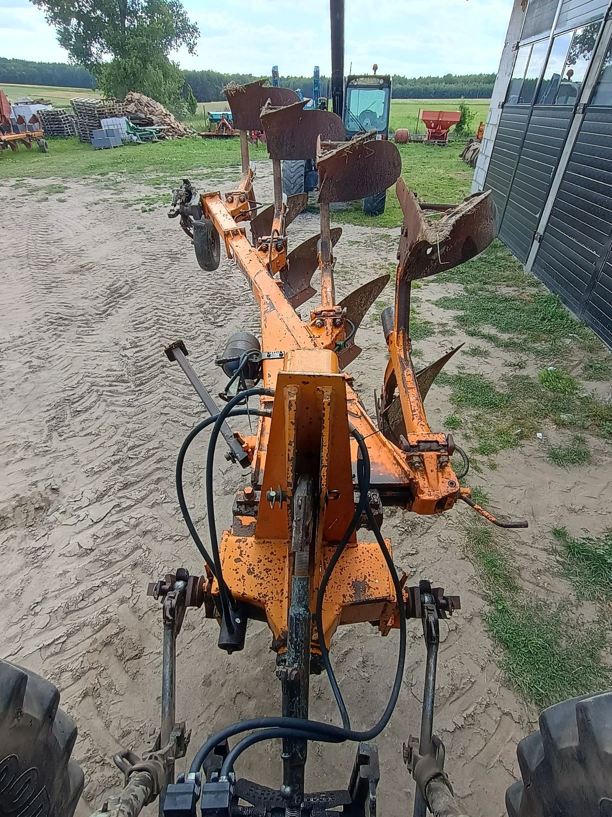 Pług 4-skibowy obrotowy Huard, kuhn, kverneland, overum, lemken, unia
