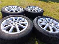Alufelgi 16 z oponami letnimi. Opel 5x110 et37 Continental R16 205/55