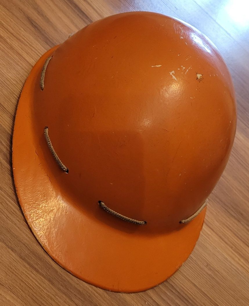 Kask budowlany PRL