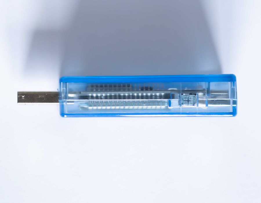 Вимірювач напруги, струму, ємності, тестер акумулятора, USB A - USB A