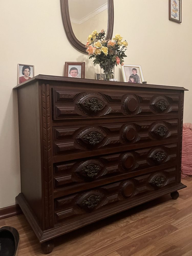 Conjuto de quarto estilo século 17