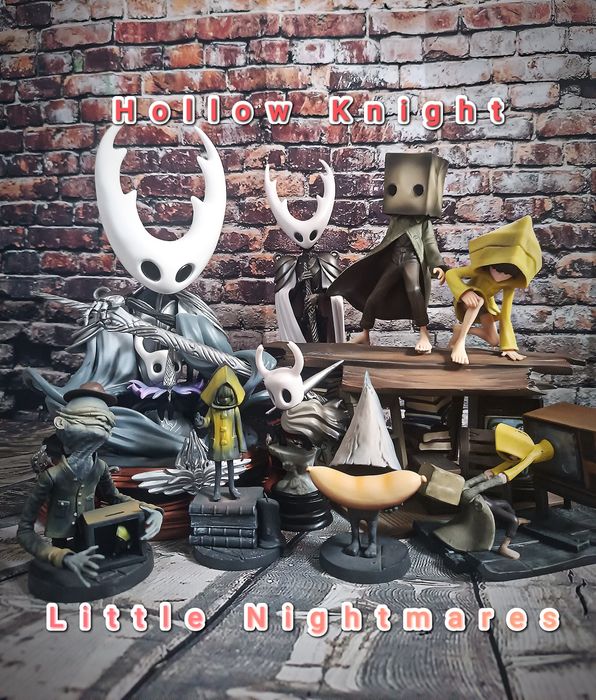 Колекційні фігурки з ігор Little Nightmares, Hollow Knight