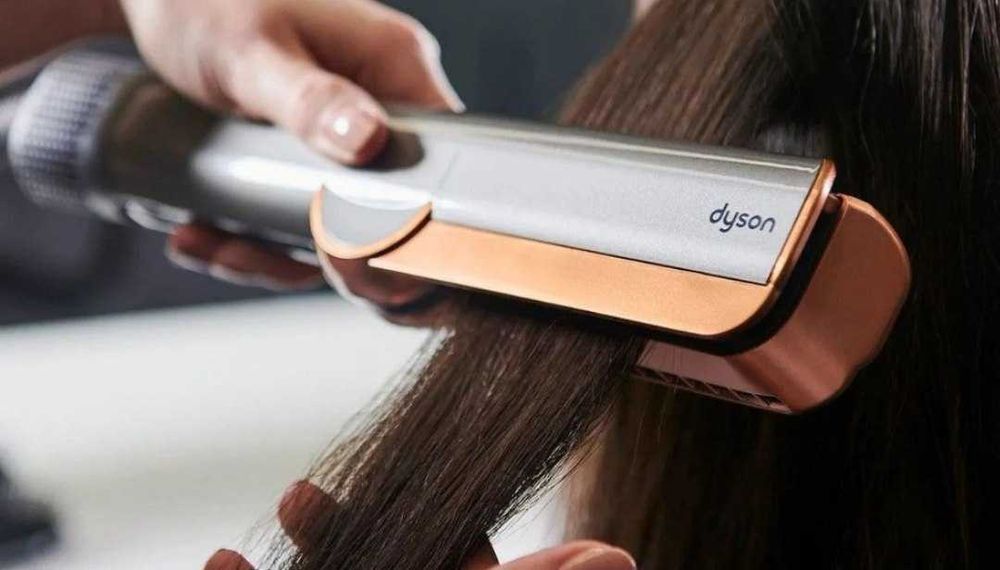 Знижка‼️Випрямляч утюжок Dyson Airstrait HT01 Nickel/Copper золотий