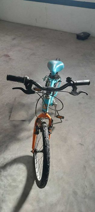 Bicicleta para crianças 6-8 anos + capacete