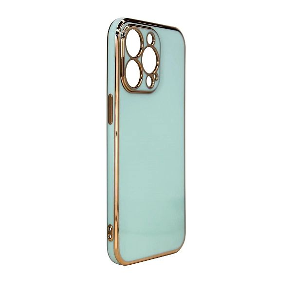 Lighting Color Case etui do iPhone 12 Pro Max żelowy pokrowiec ze złot