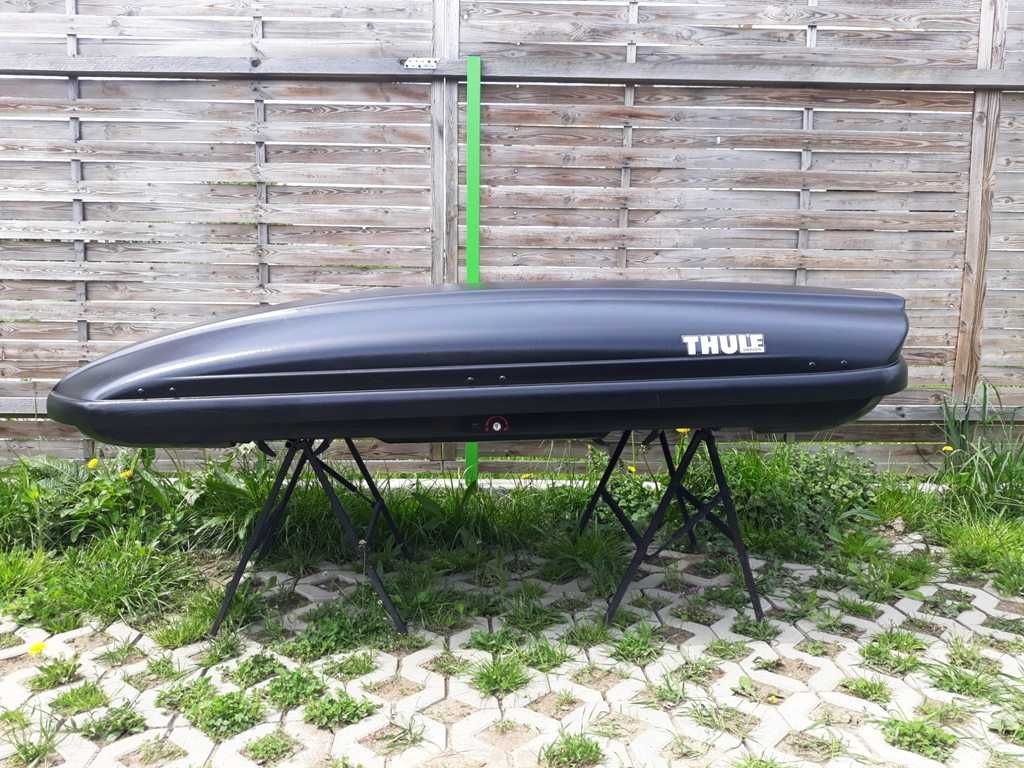 Bagażnik box dachowy 200x80x35 500 L Thule boks dach narty spirit