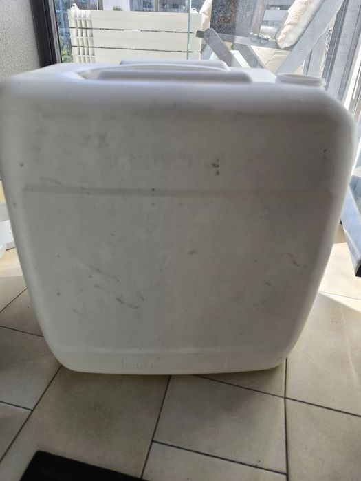 Bidão 30lt branco