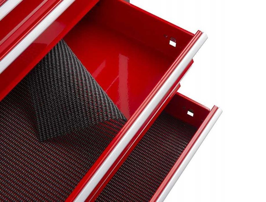 Mocna SZAFKA narzędziowa 7 szuflad COMPACT Black Wózek warsztatowy