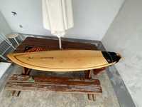 Prancha de Surf 6'10 Funboard e Poncho