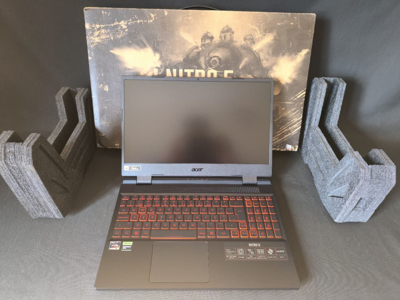 Acer Nitro 5 Ryzen 5 7535HZ GeForce NVidea RTX 3050