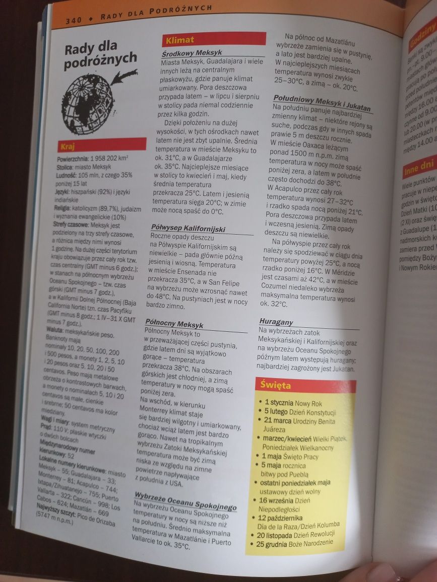 Książka Meksyk Podróże