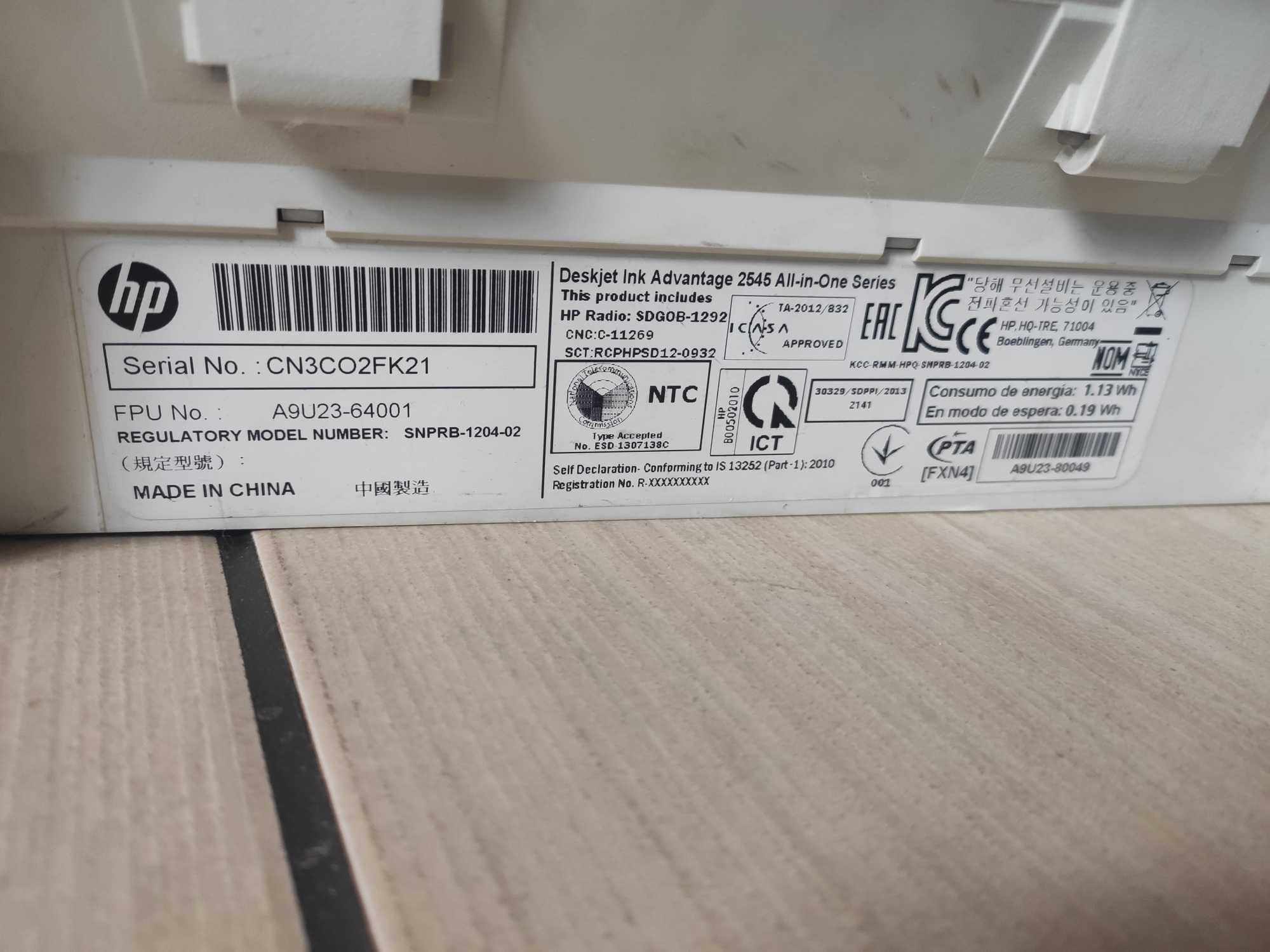 Urządzenie wielofunkcyjne HP