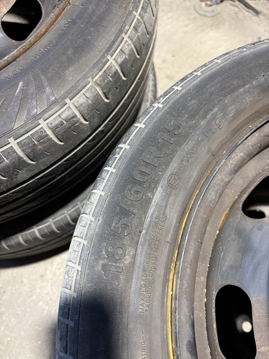 Koła stalowe felgi 185/60 r15 et27 4x108 z citroena c3