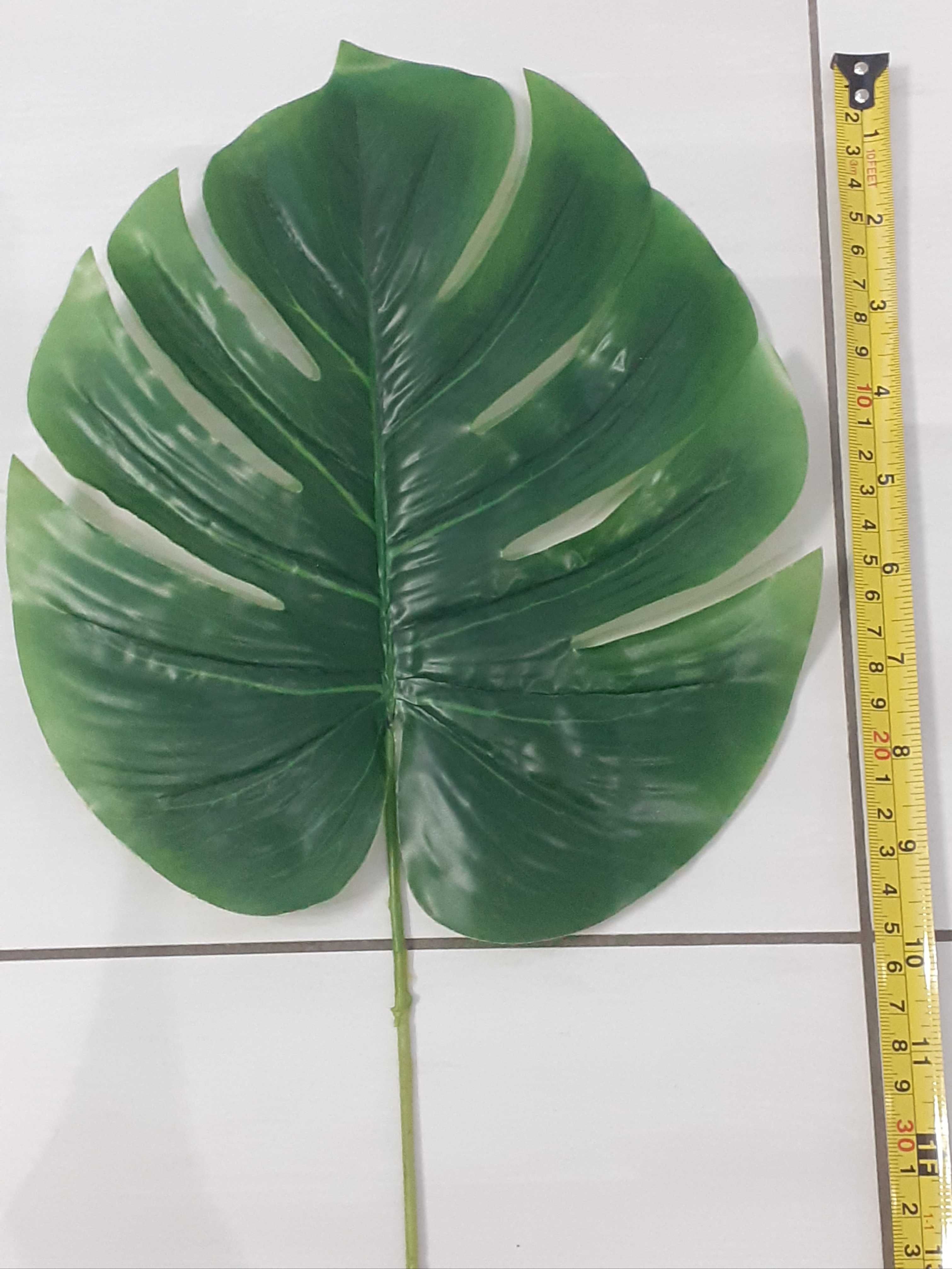 Liść sztuczny monstera