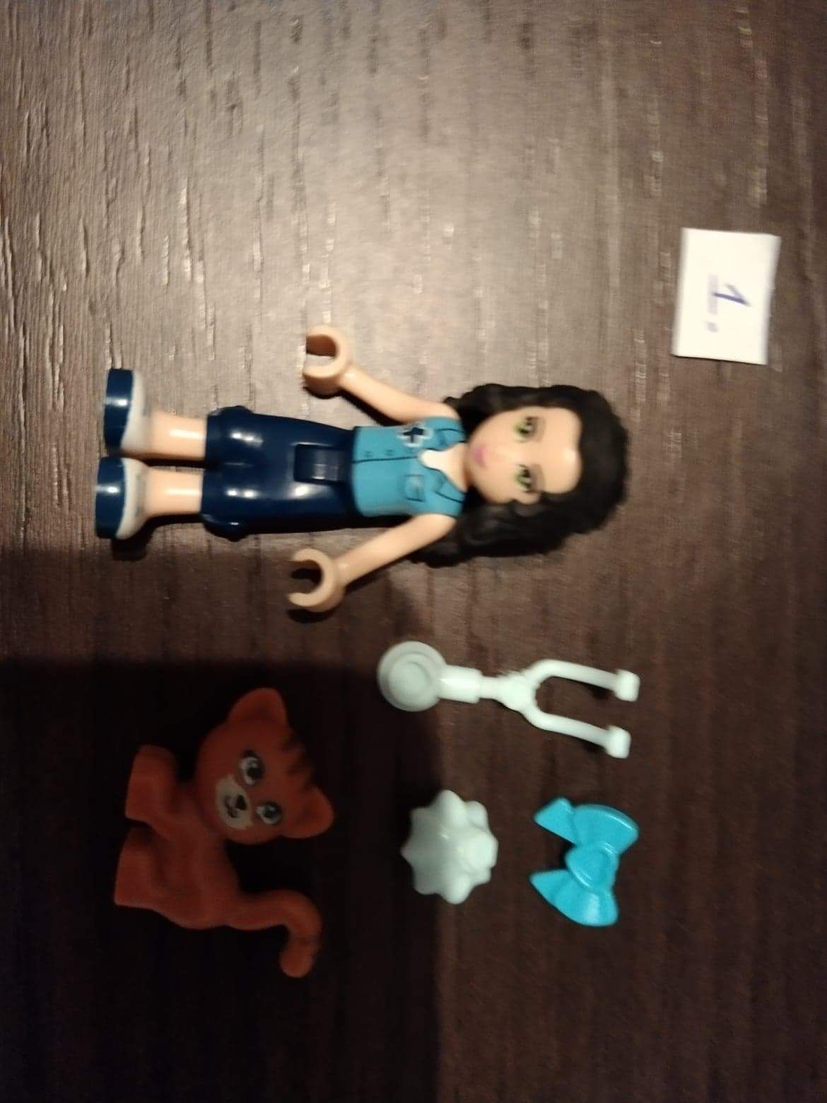 Lego Friends minifigurki ludziki z dodatkami