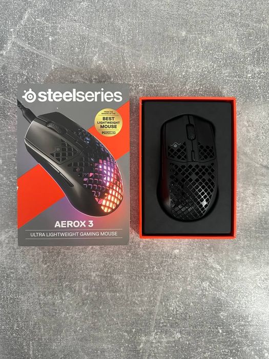 Миша SteelSeries Aerox 3 USB Onyx