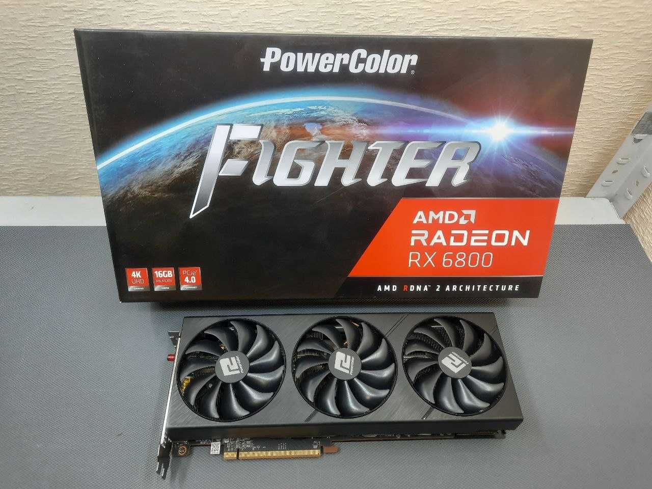 Відеокарта PowerColor Radeon RX 6800 Fighter 16GB. Гарантія!