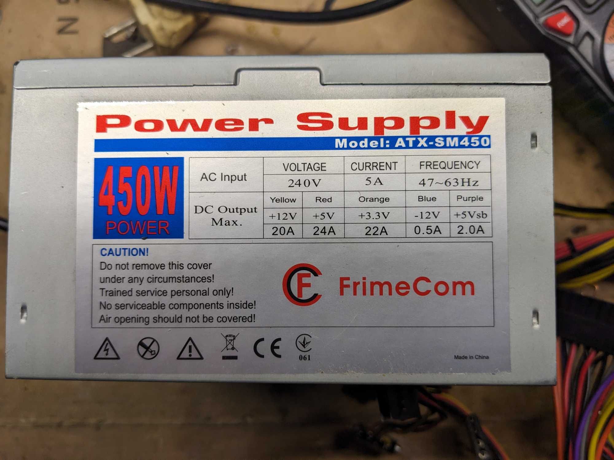 Блок живлення FrimeCom SM450 450W