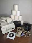 Impressora MATRICIAL Epson TM-U200PD + Scanner + 10 Rolos + Cabos