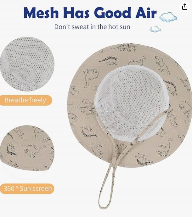 Kapelusz Przeciwsłoneczny Bucket Letni Kapelusz Plażowy Upf 50+,