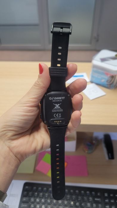 Smartwatch Garett Cute 2 45mm 4G LTE GPS Czarny