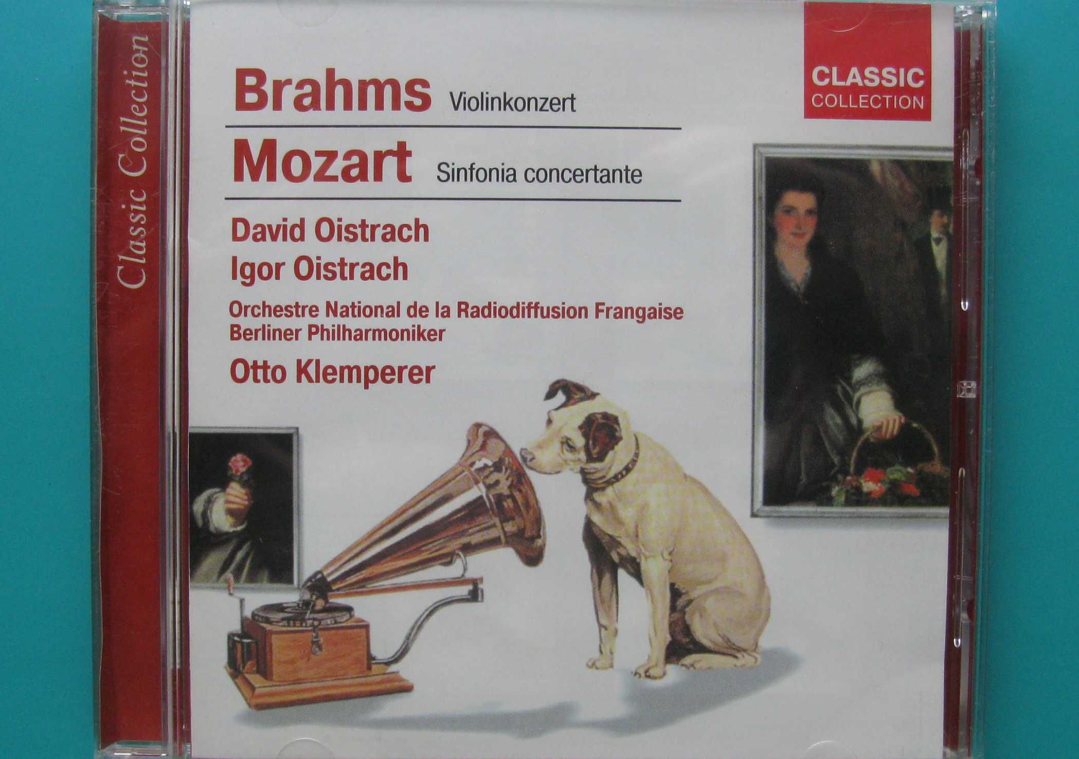 CD Audio Brahms Mozart David Oistrah Igor Oistrah _ Брамс Моцарт Аудио