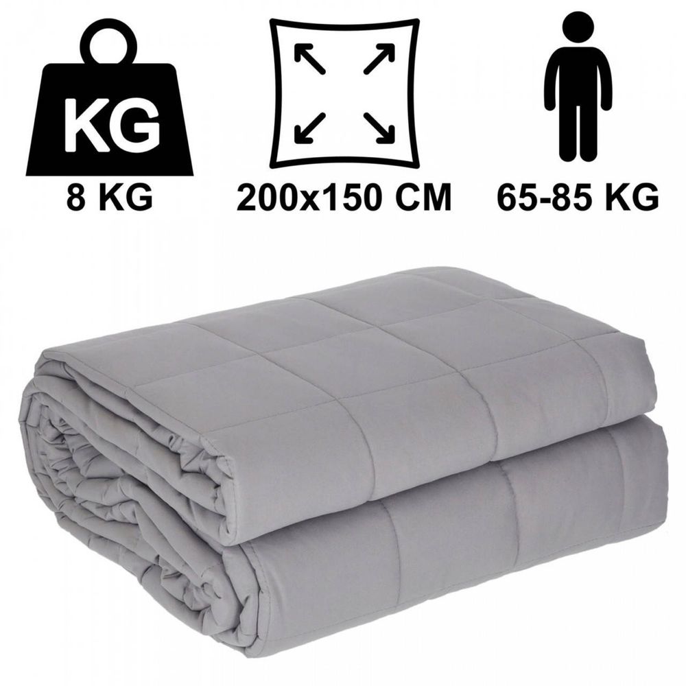 Ковдра важка (обтяжена) 4FIZJO 8 кг 150 x 200 см