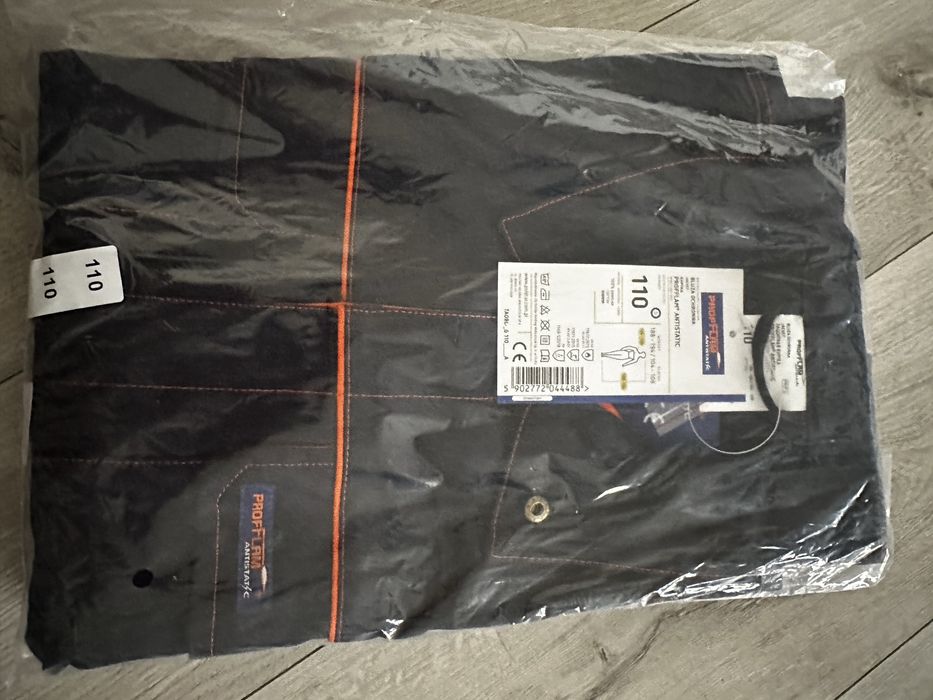 Ubranie trudnopalne spawalnicze NOWE. Rozmiar 110.