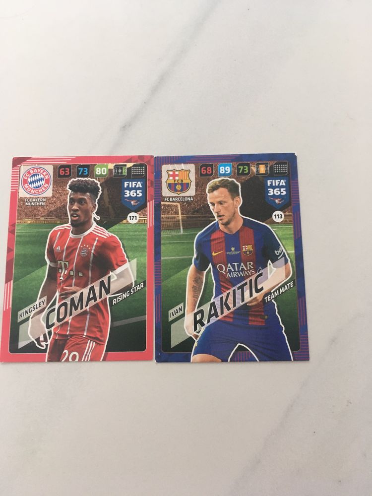 Kart Panini FIFA 365 Rok 2017