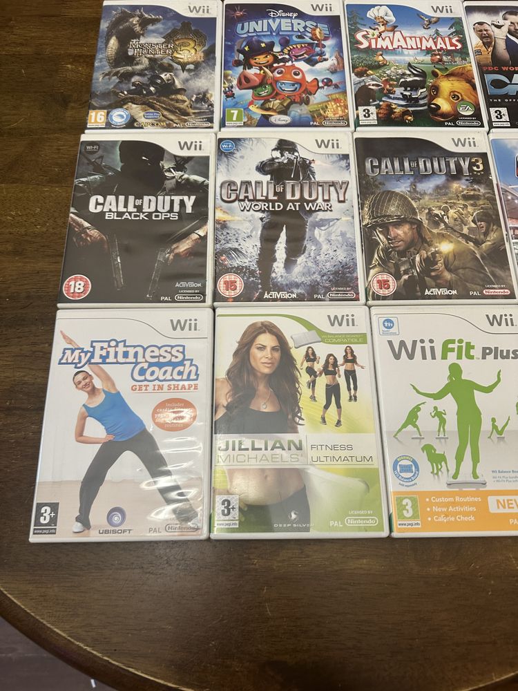 ЛОТ nintendo wii диски ігри mario avatar call of duty