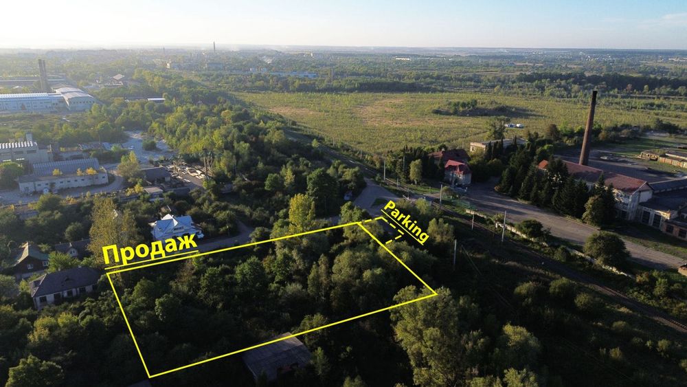 Земельна ділянка під виробничі,складські та офісні приміщення,СТО..