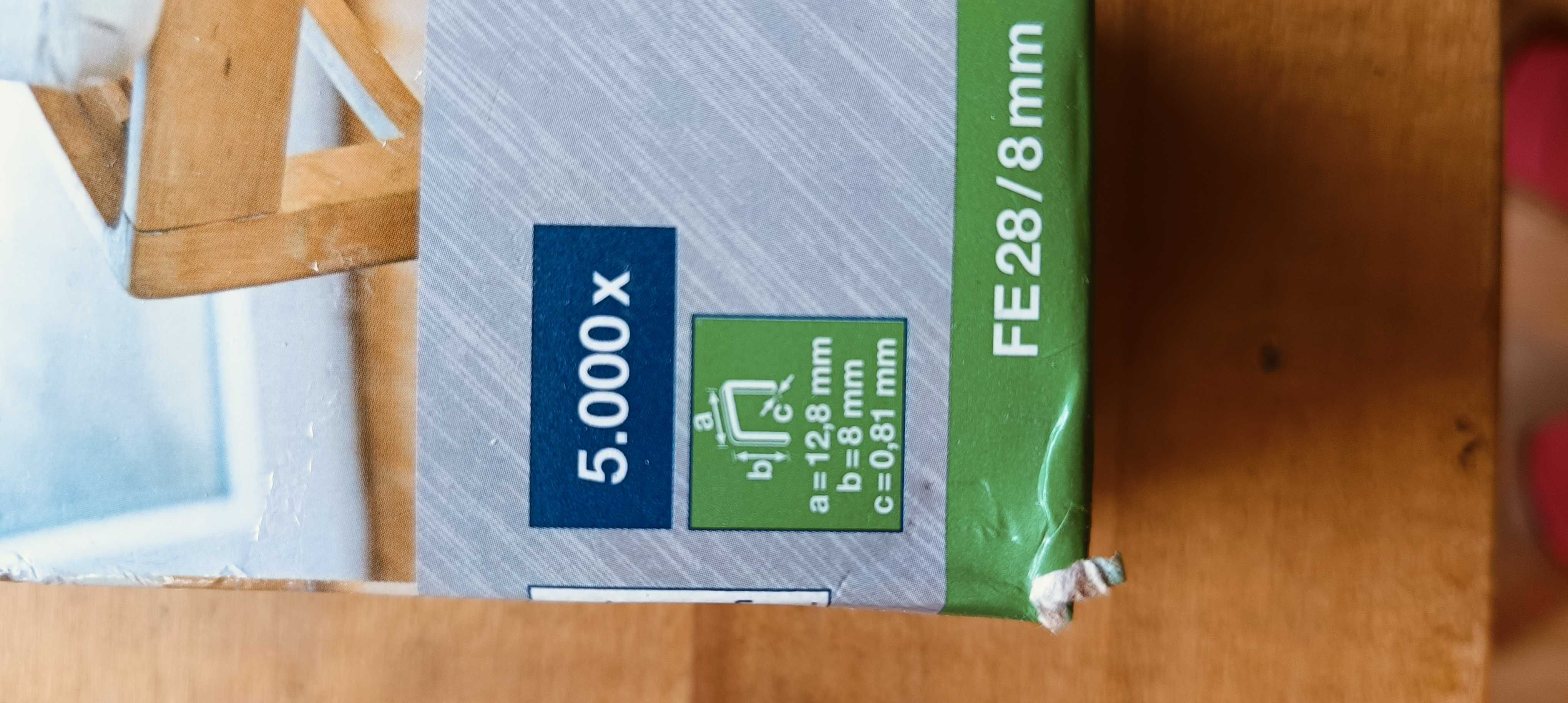 5000 szt zszywek LUX TOOLS - FE28/8mm 12,8x8x0,81mm