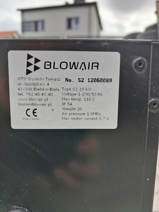 Nagrzewnica wodna powietrza Blowair S2 29kw