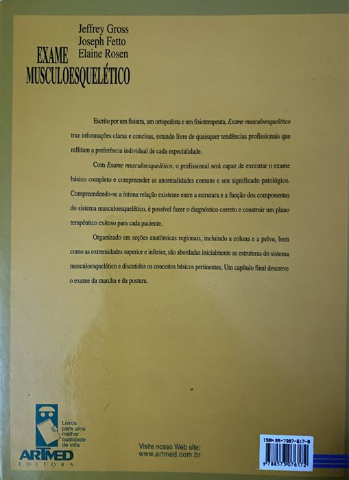 Exame musculoesquelético