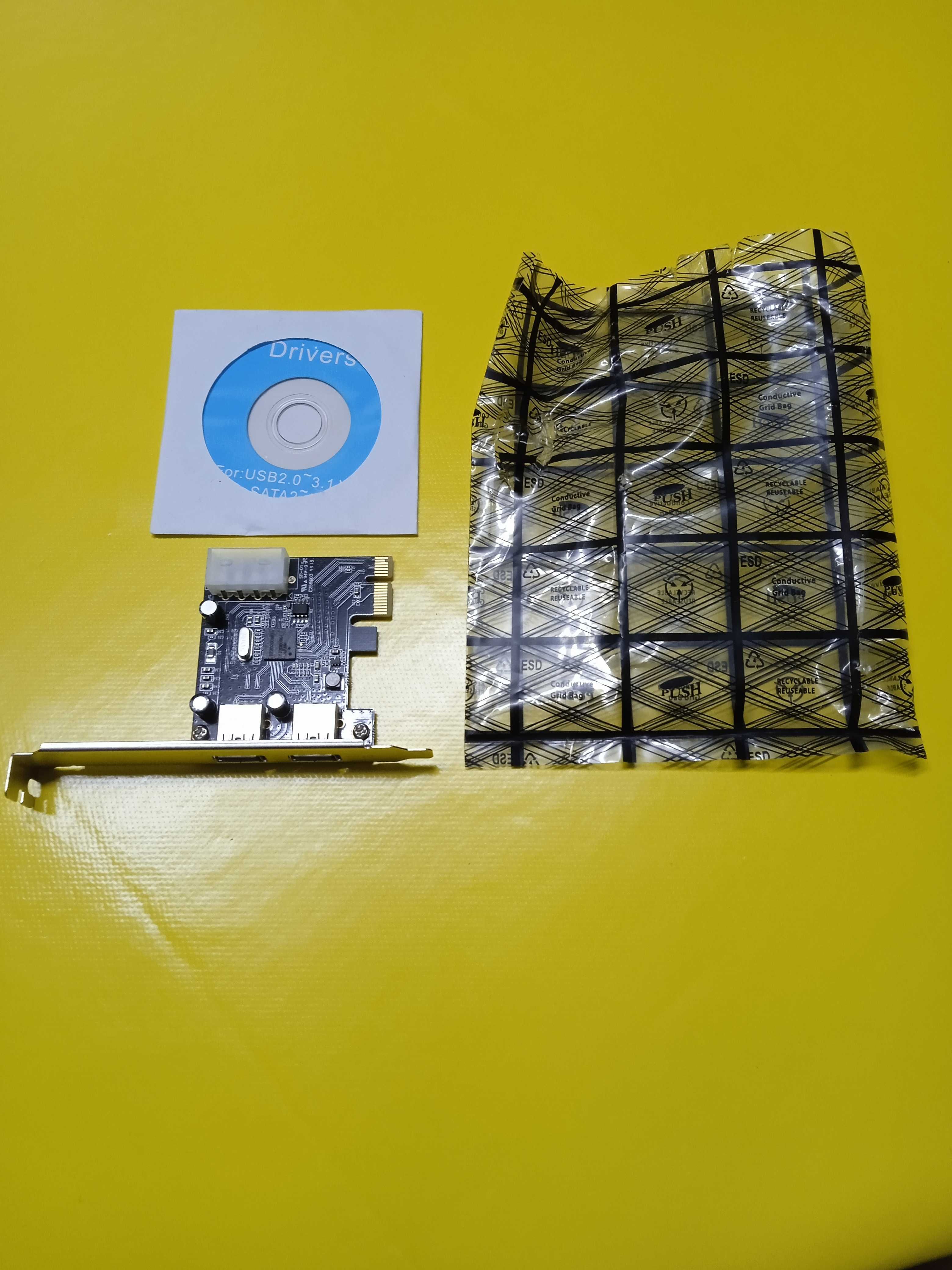 Adaptador PCI-E para USB 3.0
