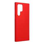 Etui Forcell Silicone do Samsung Galaxy S22 Ultra 5G Red