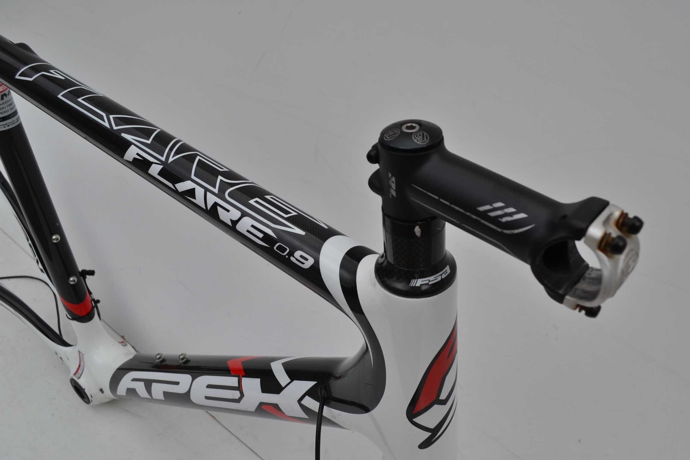 Frameset szosowy Apex Flare 0.9 rama 55cm carbon polecam