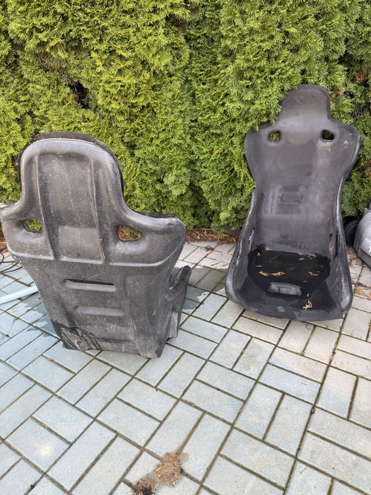 Fotele kubełkowe tworzywo, zmota, buggy, gokart