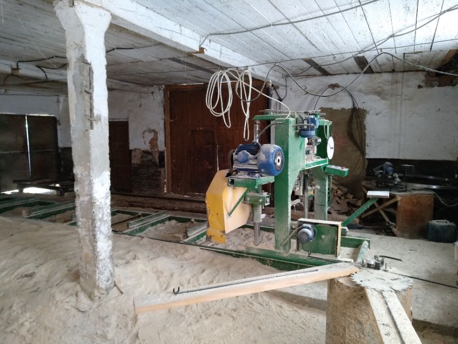 Пилорама діюча з приміщенням та системою відеонагляду інтернет