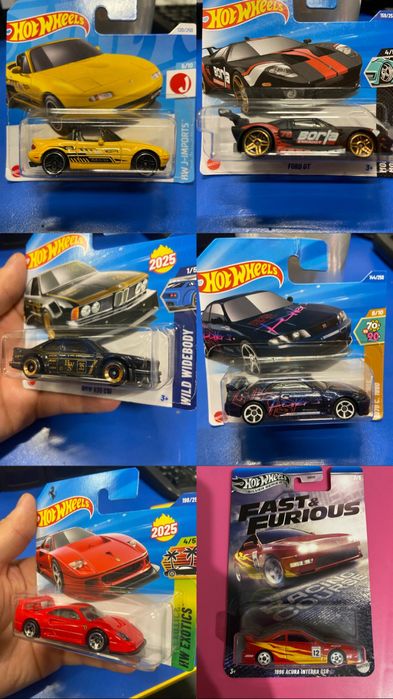 HOT WHEELS нові в упакуванні