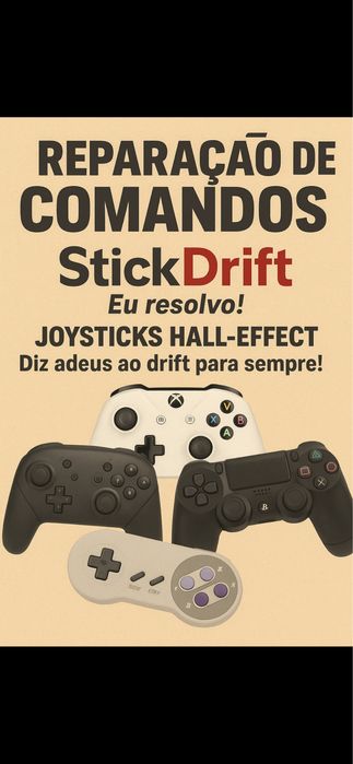 JoySticks HallEffect! Diz adeus ao StickDrift!