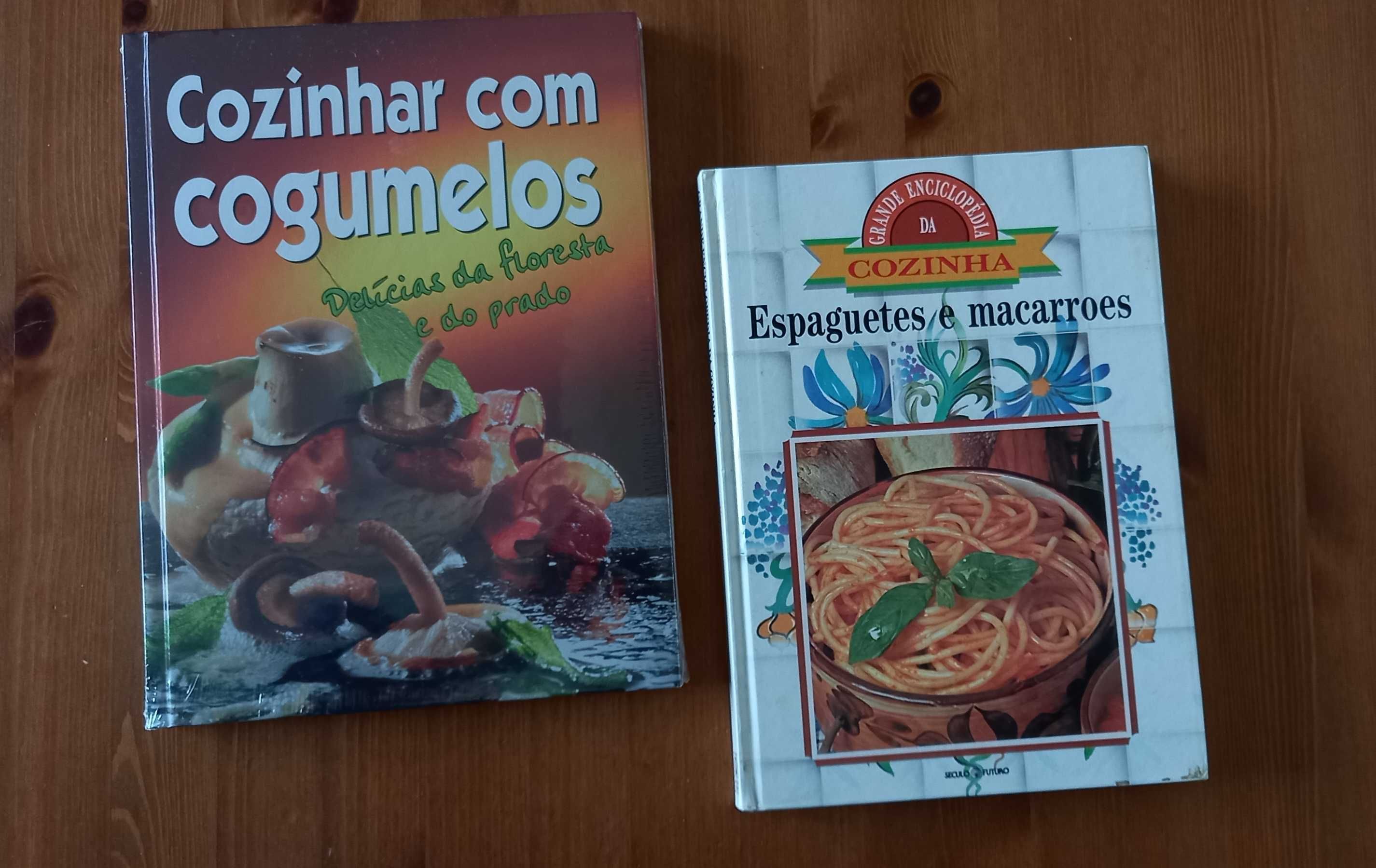Livros de culinária e medicinais