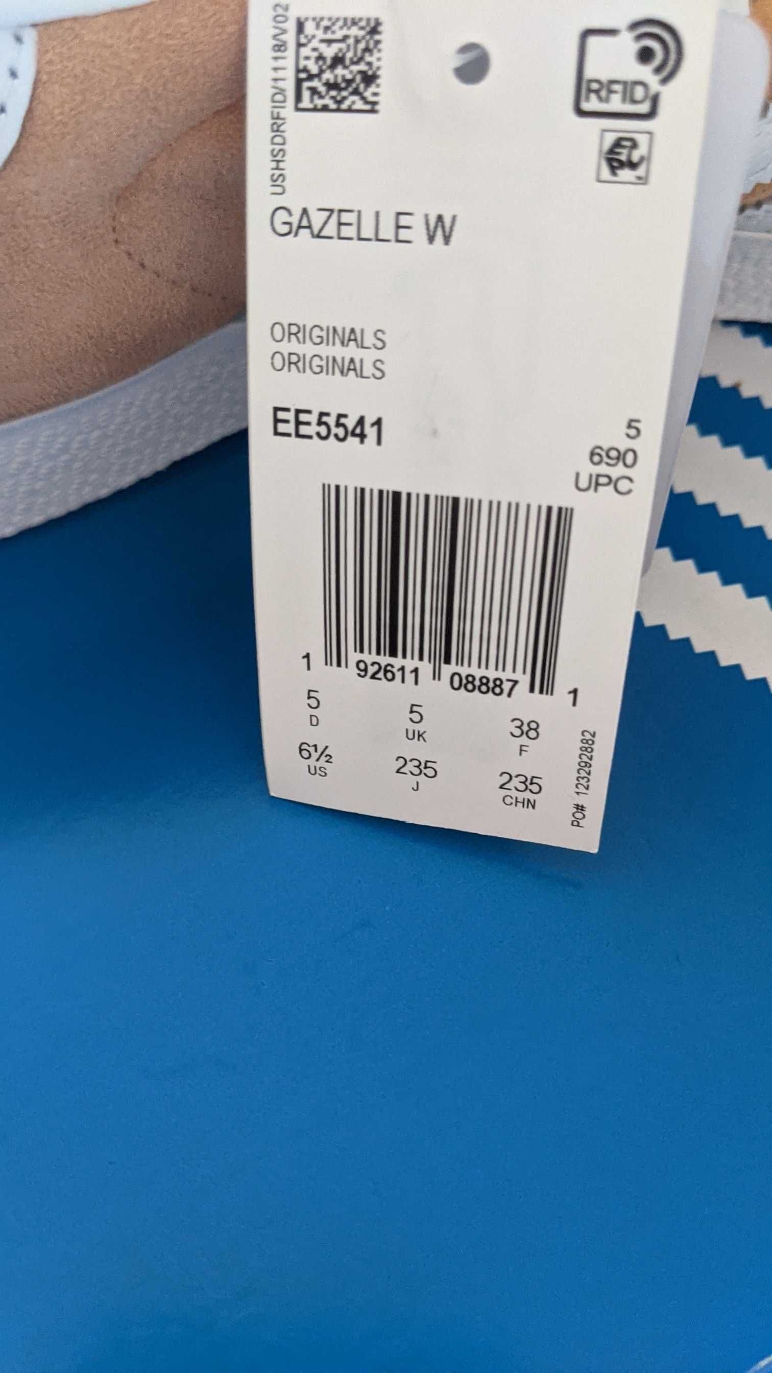 Кроссівки жіночі Adidas Gazelle 23,5 см Оригінал