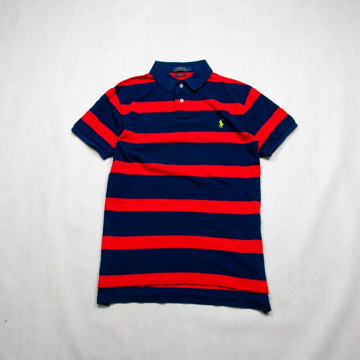 Ralph Lauren custom fit koszulka polo w paski L