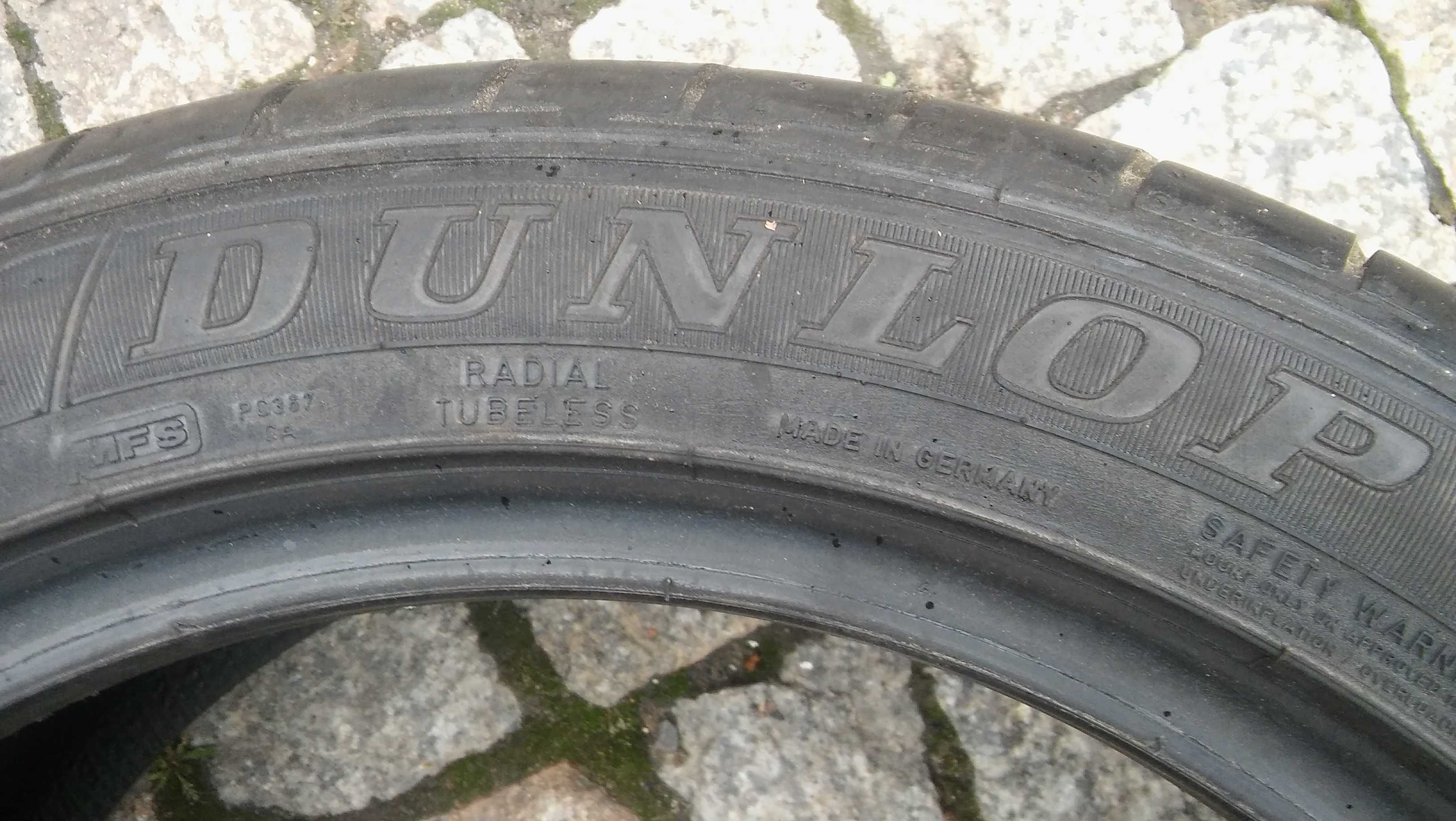 Opona x 4 szt,215/45/16,Dunlop Sport SP Sport MAXX,2015r.6.5-7mm,Lato