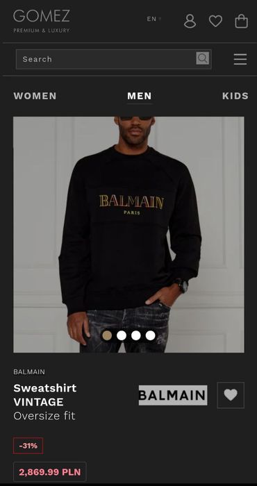 Balmain bluza s,m,xxl