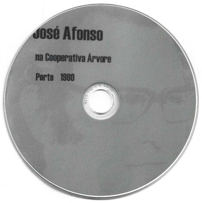 José Afonso	- - - - -		Na Cooperativa Árvore (Porto)	- - - - -	CD